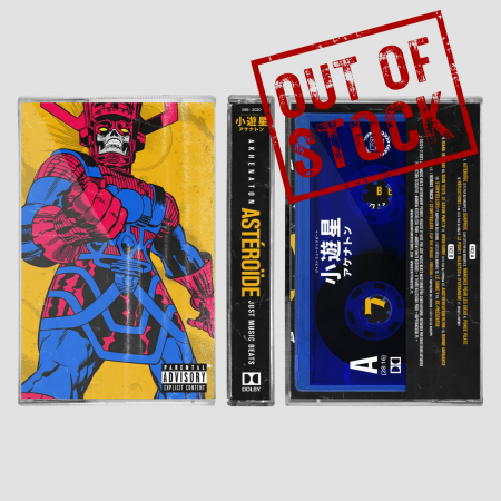 Akhenaton x Just Music Beats – Astéroïde (K7)